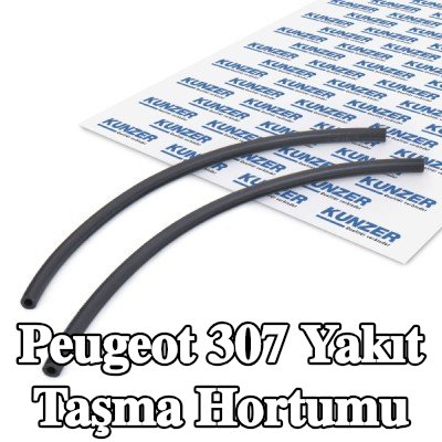 KUNZER Yakıt taşma hortumu — Peugeot 307