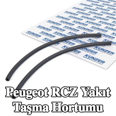 KUNZER Yakıt taşma hortumu — Peugeot Rcz