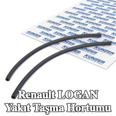 KUNZER Yakıt taşma hortumu — 2004 Renault Logan
