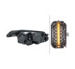 HELLA Far Sol, H1, H21W, H7, H7/H1, W5W, ampullü, far seviyeleme motorlu — 2011 Citroën C3 (2)