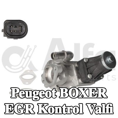 Alfa e-Parts Conalı/sızdırmazlık elemanlı EGR kontrol valfi — Peugeot Boxer