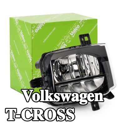 VALEO مصباح ضباب يمين, H8, بدون لمبة — Volkswagen T-cross