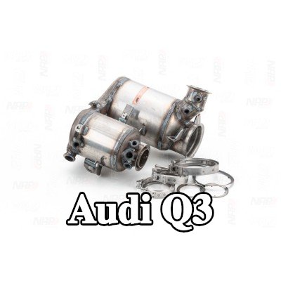 NAP carparts مرشح جسيمات الديزل مع مواد التثبيت/التركيب — Audi Q3