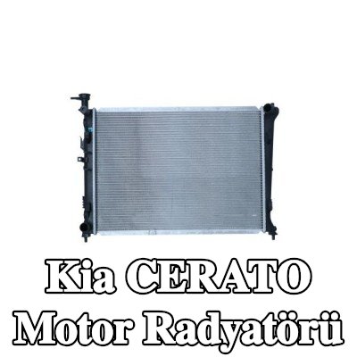 NRF Motor radyatörü Alüminyum — 2012 Kia Cerato
