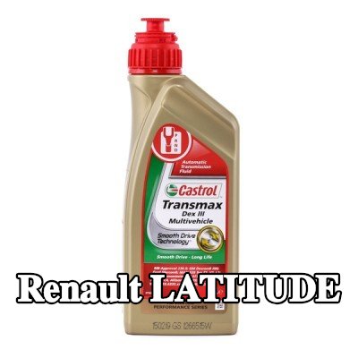 CASTROL سائل ناقل الحركة الأوتوماتيكي Transmax, Dex III Multivehicle — 2010 Renault Latitude