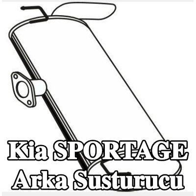 VEGAZ Arka susturucu — Kia Sportage