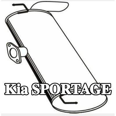 VEGAZ كاتم الصوت الخلفي — Kia Sportage