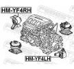 FEBEST Sağ Ön Motor Yatağı — Honda Pilot (2)