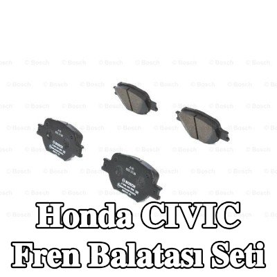 BOSCH Fren balatası seti 17, 3mm — 2016 Honda Civic