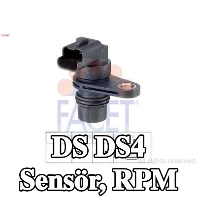 FACET Sensör, RPM İtalya'da üretilmiştir - Orijinal Ekipman Eşdeğeri — DS Ds4