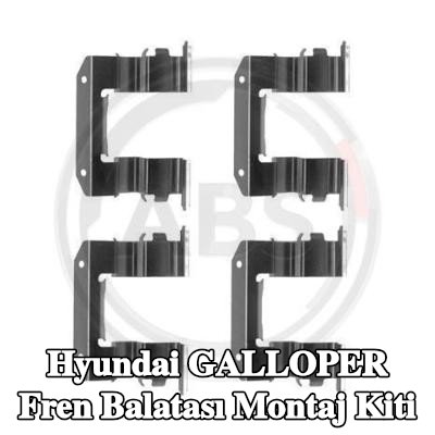 A.B.S. Fren balatası montaj kiti — Hyundai Galloper