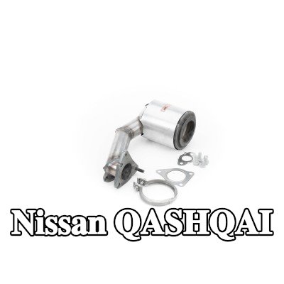 NAP carparts محول حفاز مع مواد التثبيت/التركيب — Nissan Qashqai