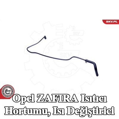 ESEN SKV Isıtıcı hortumu, ısı değiştirici — 2012 Opel Zafira