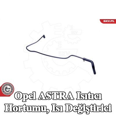 ESEN SKV Isıtıcı hortumu, ısı değiştirici — 2012 Opel Astra