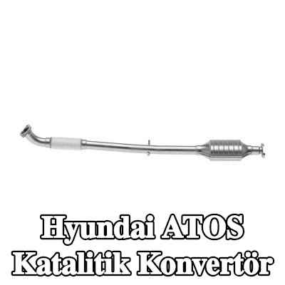 HELLA Montaj parçaları ile katalitik konvertör — Hyundai Atos