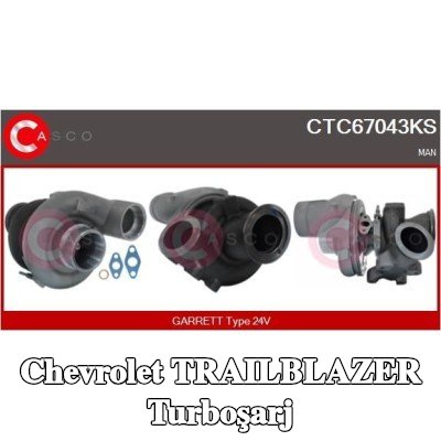 CASCO Turboşarj — Chevrolet Trailblazer