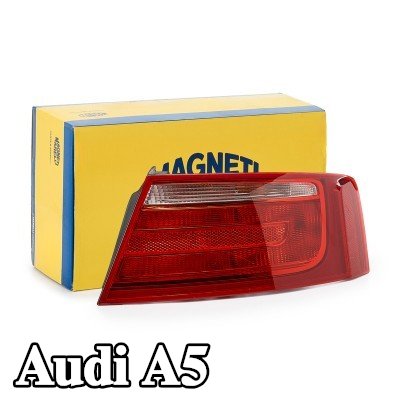 MAGNETI MARELLI المصباح الخلفي الأيمن, مع حامل لمبة — 2012 Audi A5
