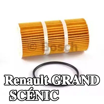 BOSCH فلتر الزيت مع حشية/مانع تسرب — Renault Grand Scénic
