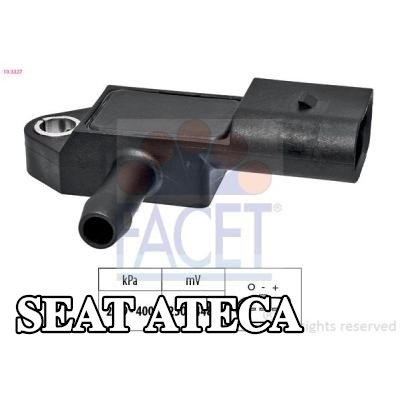 FACET مستشعر ضغط الهواء, تعديل الارتفاع بدون أنبوب توصيل — SEAT Ateca