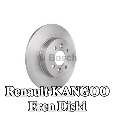 BOSCH Fren diski Dış Çap: 280mm, düz, Yağlanmış — 2000 Renault Kangoo
