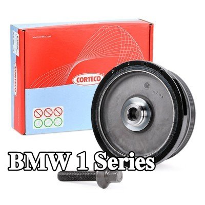 CORTECO مجموعة بكرات الحزام، العمود المرفقي — 2011 BMW 1 Series