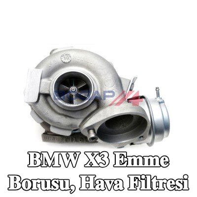 BOGAP Emme borusu, hava filtresi — 2010 BMW X3