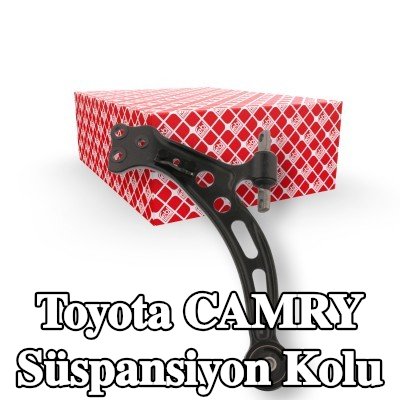 FEBI BILSTEIN Ön Aks Sol Süspansiyon Kolu, Dökme Çelik, rotil olmadan, lastik yastıklı — 1997 Toyota Camry