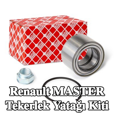 FEBI BILSTEIN Tekerlek yatağı kiti Ön Aks, ABS sensör halkalı, entegre manyetik sensör halkalı — Renault Master