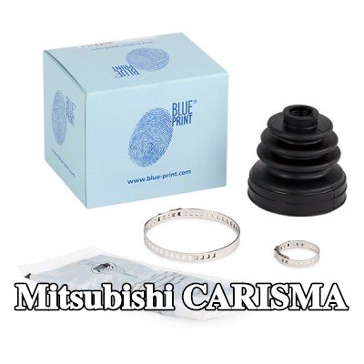 BLUE PRINT طقم غطاء مفصل CV, عمود الإدارة على جانب ناقل الحركة, مطاط — Mitsubishi Carisma