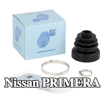 BLUE PRINT طقم غطاء مفصل CV, عمود الإدارة على جانب ناقل الحركة, مطاط — Nissan Primera