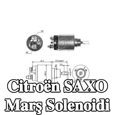 ERA Marş solenoidi — Citroën Saxo