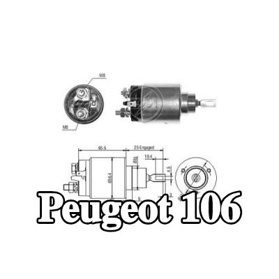 ERA ملف لولبي للمشغل — Peugeot 106