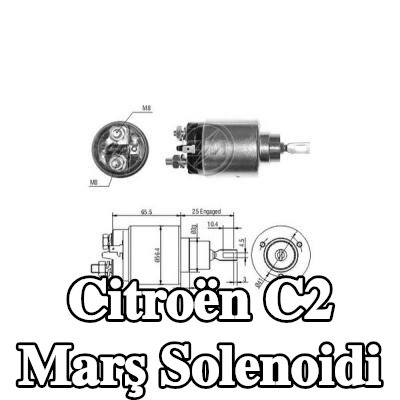 ERA Marş solenoidi — Citroën C2