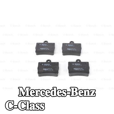 BOSCH مجموعة وسادات الفرامل 15, 5mm, مع لوحة مانعة للصرير — 1993 Mercedes-Benz C-Class