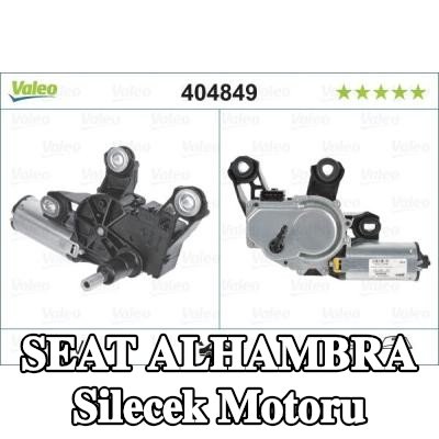 VALEO Silecek motoru Arka, ORIGINAL PART, 12V — 2002 SEAT Alhambra