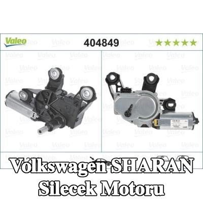VALEO Silecek motoru Arka, ORIGINAL PART, 12V — 2002 Volkswagen Sharan