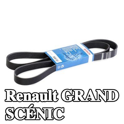 BOSCH حزام سيربنتين 1605mm, Number of ribs: 7 — 2012 Renault Grand Scénic
