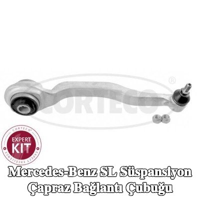 CORTECO Süspansiyon Çapraz Destek Ön Aks Sol, Sol Alt — Mercedes-Benz Sl