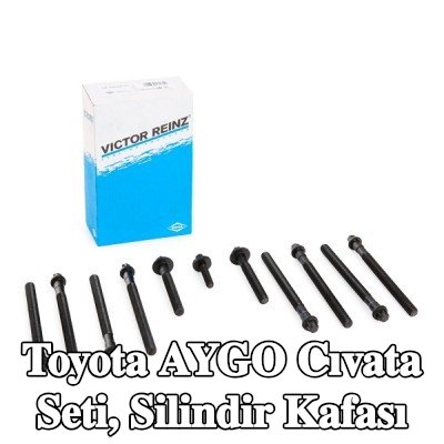 REINZ Cıvata seti, silindir kafası — Toyota Aygo
