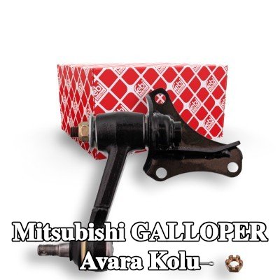 FEBI BILSTEIN Avara Kolu Ön Aks, taç somun ile — Mitsubishi Galloper