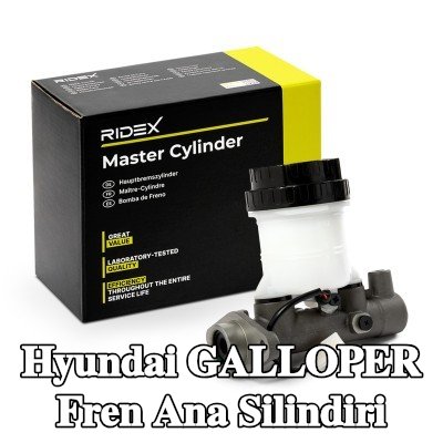 RIDEX Fren ana silindiri 23, 8mm, fren hidroliği haznesi ile — Hyundai Galloper