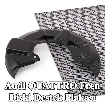 RIDEX Fren diski destek plakası Ön Aks Sol — Audi Quattro