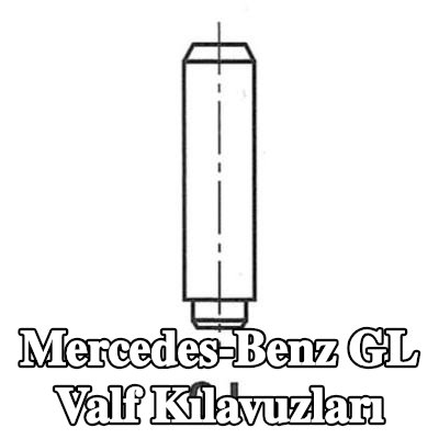 FRECCIA Egzoz Tarafı Valf Kılavuzları, Emme Tarafı — Mercedes-Benz Gl
