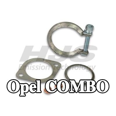 HJS طقم التثبيت، مرشح السخام — Opel Combo