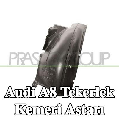 PRASCO Tekerlek kemeri kaplaması Sol Ön — Audi A8