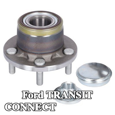 FEBI BILSTEIN طقم محمل العجلة للمحور الخلفي الأيسر, المحور الخلفي الأيمن, محمل العجلة المدمج في محور العجلة, مع حلقة مستشعر ABS, مع حلقة مستشعر مغناطيسي مدمجة — 2012 Ford Transit Connect