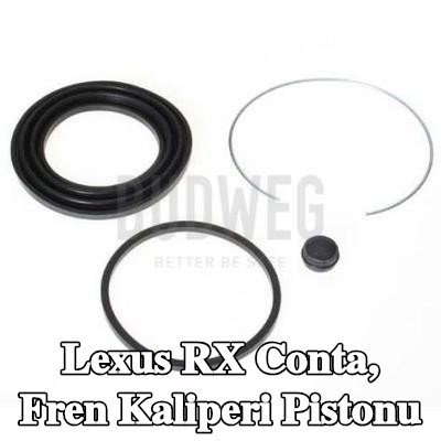 BUDWEG CALIPER Conta, fren kaliperi pistonu — 2002 Lexus Rx