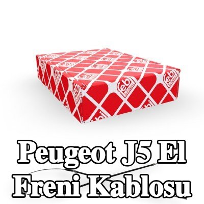 FEBI BILSTEIN El freni kablosu Sol Arka, Sağ Arka, 2580mm — Peugeot J5