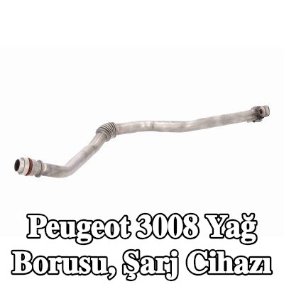 VAICO Yağ Borusu, şarj cihazı — Peugeot 3008