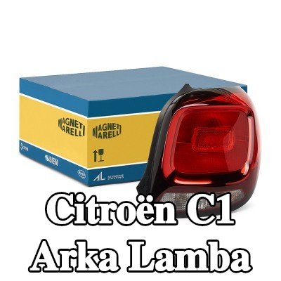 MAGNETI MARELLI Arka lamba Sağ, ampul tutuculu, ampullü — Citroën C1
